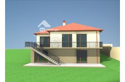 იყიდება კერძო სახლი ქოშიგორაზე, სახლის საცოხვრებელი ფართია 360 კვ.მ, შავი კარკასის მდგომარეობაში, აქვს 800 კვ.მ ფართის ეზო. img